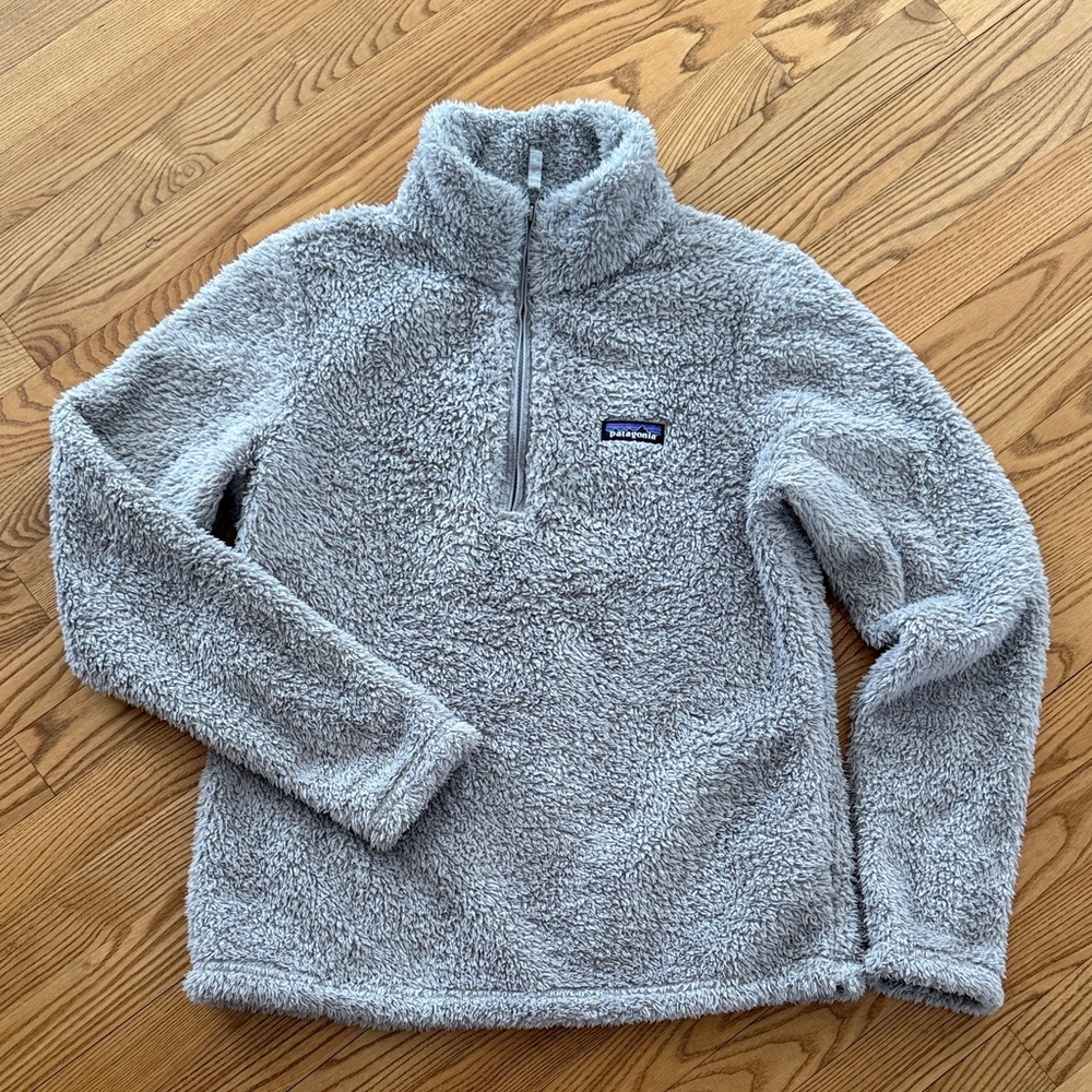 Patagonia Los Gatos Sherpa Quarter-Zip Pullover Medium M